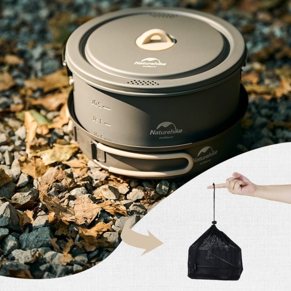 Фото - Набор посуды туристический Naturehike CNH22CJ002 (6927595799406)